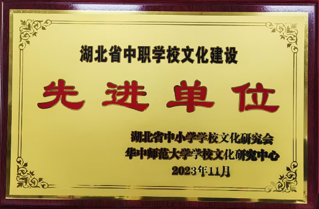 湖北省中职文化建设先进单位